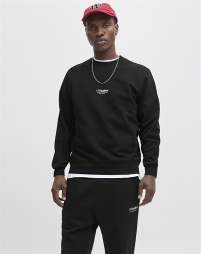 Jack & Jones - JJESoho Sweat Crew Neck Sweatshirt - Black